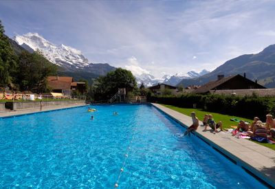 Swimming pool Waldbort Wengen