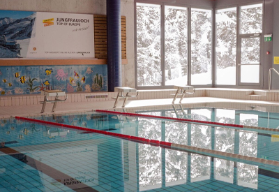 Indoor swimming pool Alpine Sports Center Mürren
