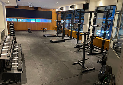 Sportzentrum Grindelwald fitness and weight room