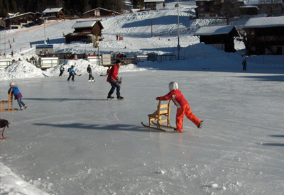 Open-air ice rink Wengen