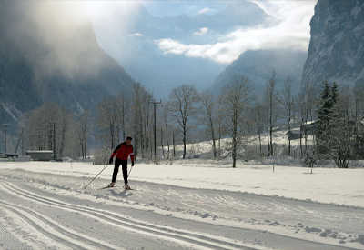Lauterbrunnen cross-country ski trail