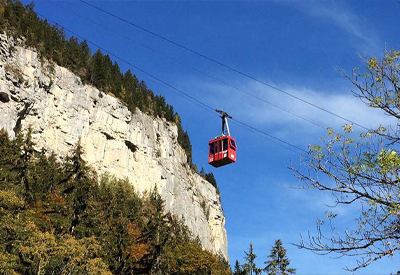 ﻿Luftseilbahn Isenfluh-Sulwald in Lauterbrunnen