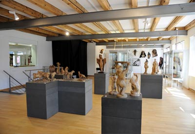 Swiss wood carving museum Brienz