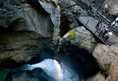 Trümmelbach waterfalls Lauterbrunnen - Unique in Europe