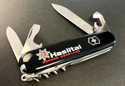 50% de réduction sur un couteau suisse Haslital