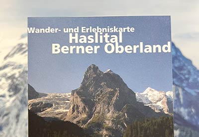 Hiking and Adventure Map Haslital